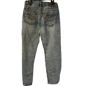 Axel Straight Relaxed Straight Detailed Pocket Light Wash Mens Jean 32/29